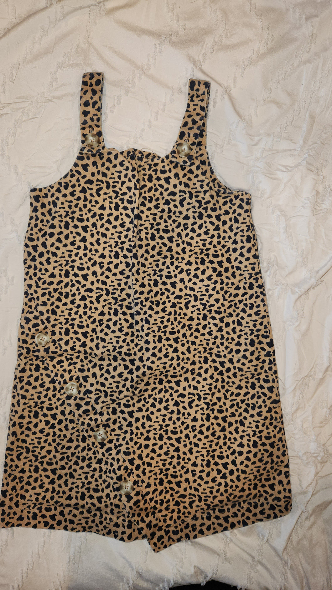 GB Girls leopard print dress - size Kids 6