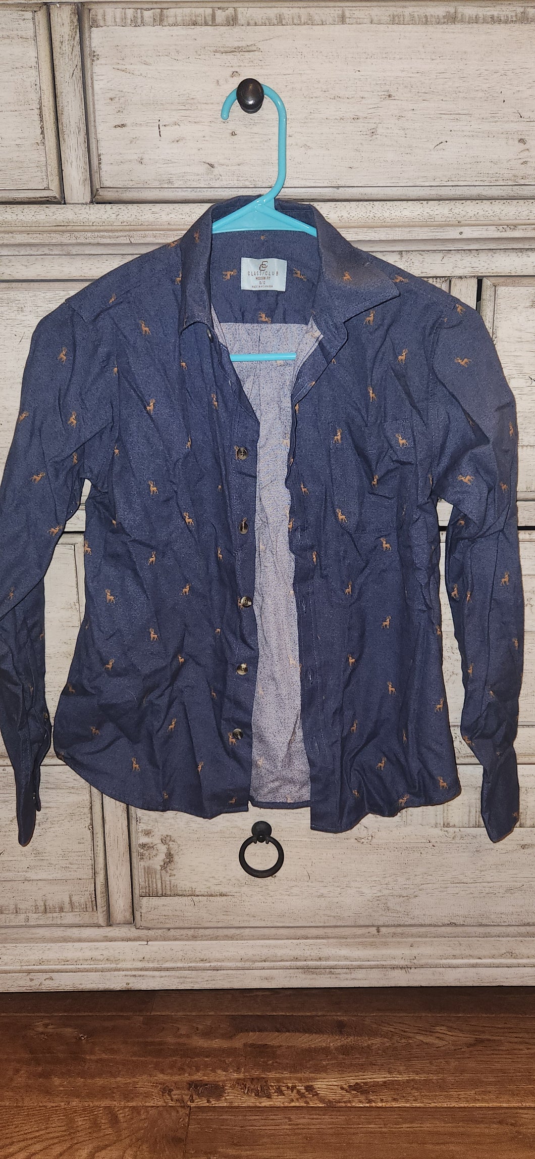 Class Club Button down shirt - size Kids 10