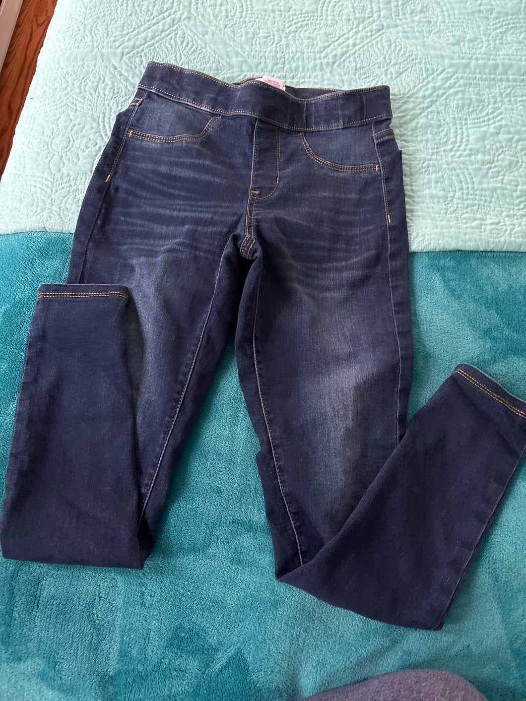 So jeans dark blue Strech - size Kids 14