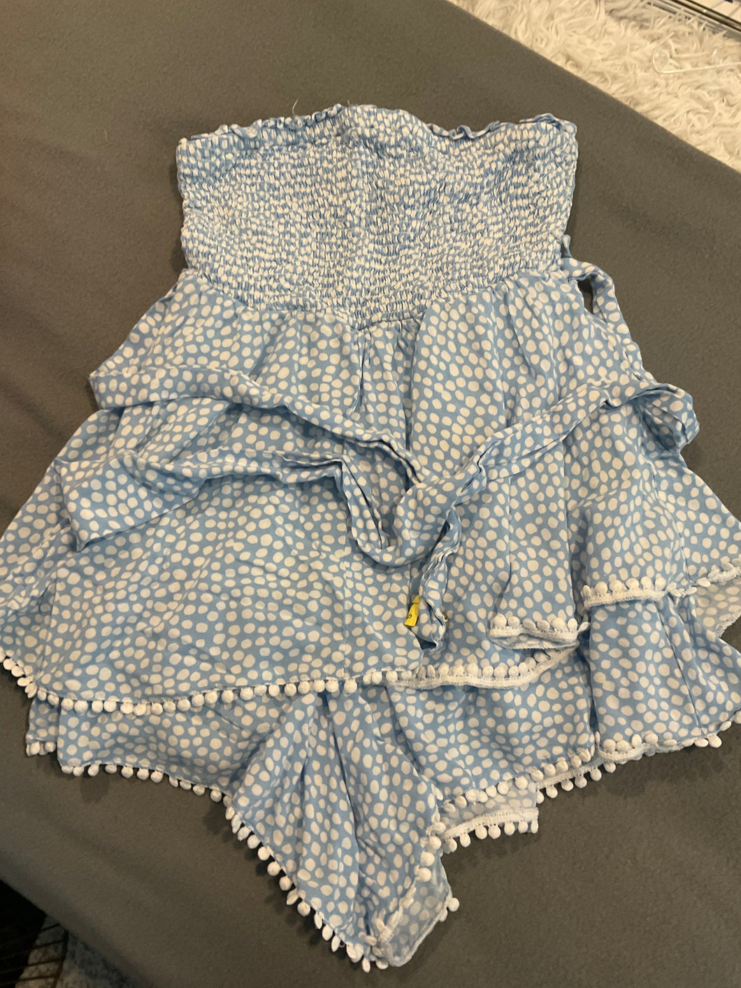 Skylar +Maddison Light blue top - size Junior Girls S (3-5)