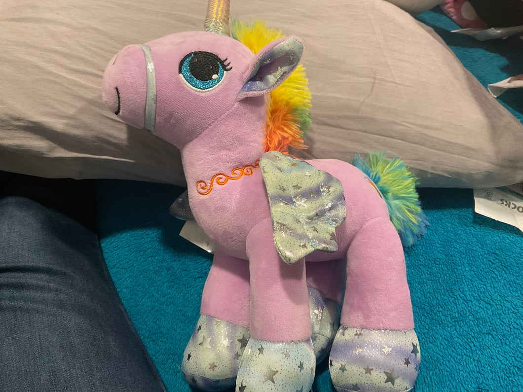 Put\rple punny Lindy Stuffed animal