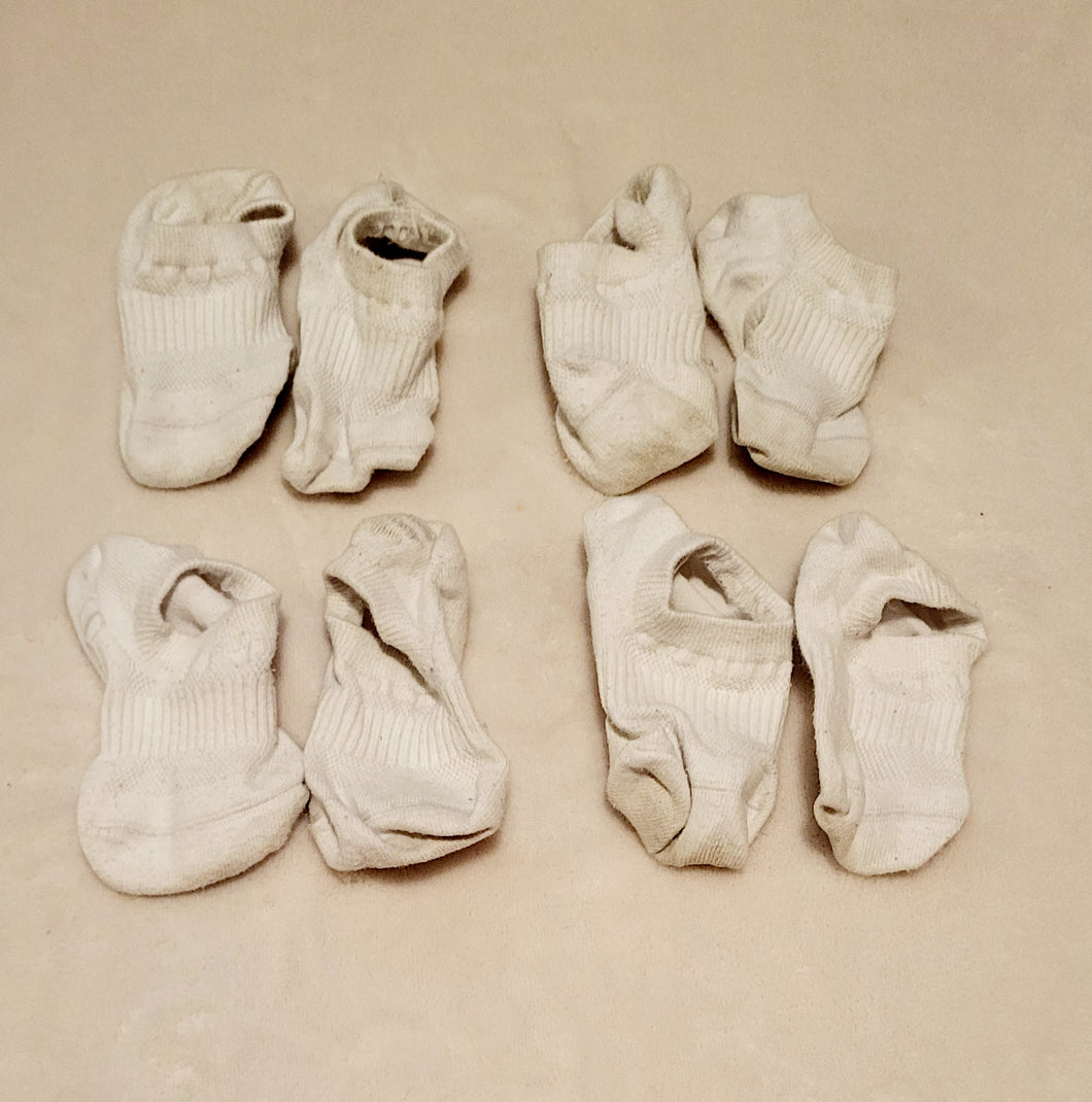 No show ankle socks 4 pairs