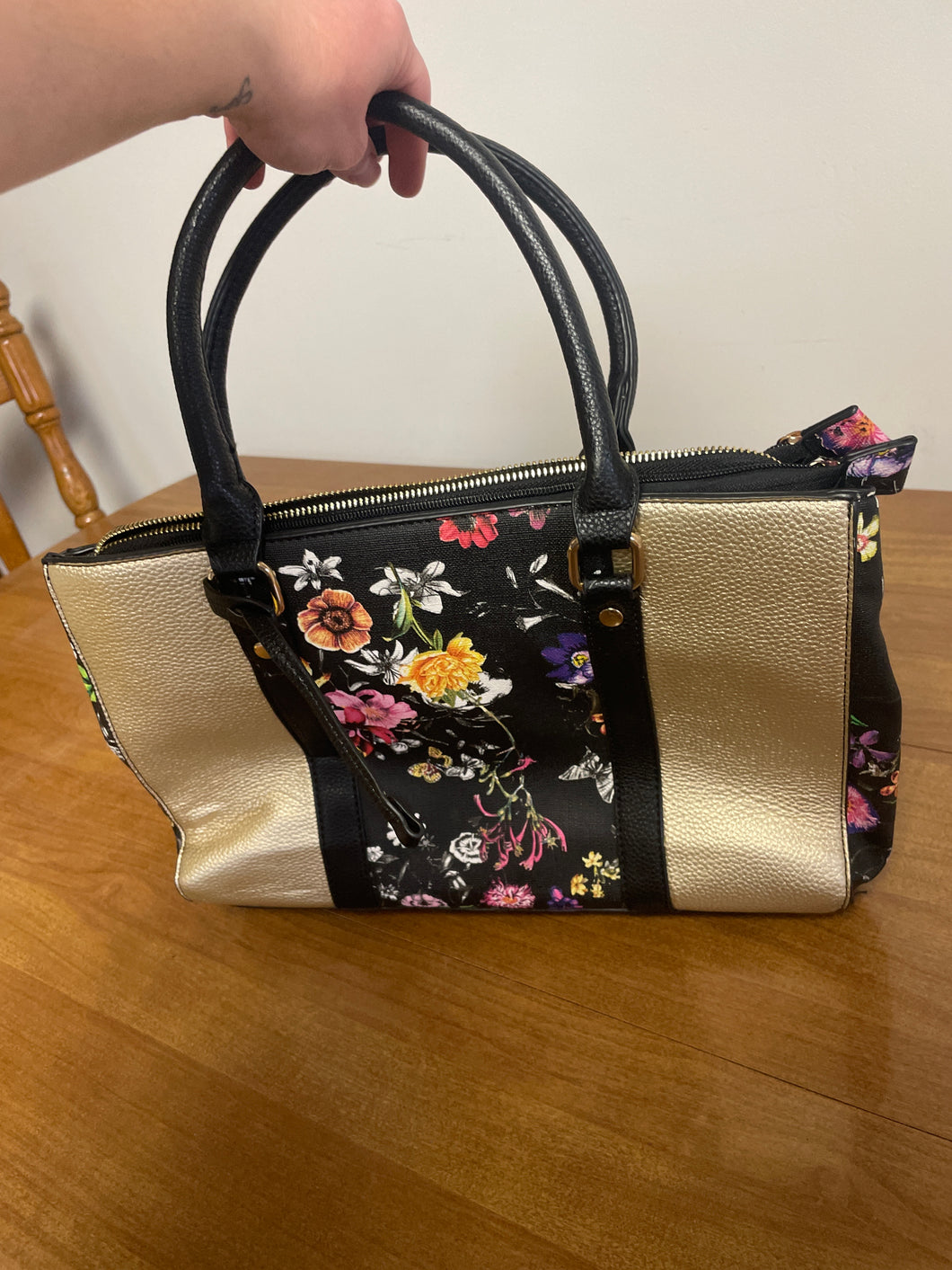 Floral handbag