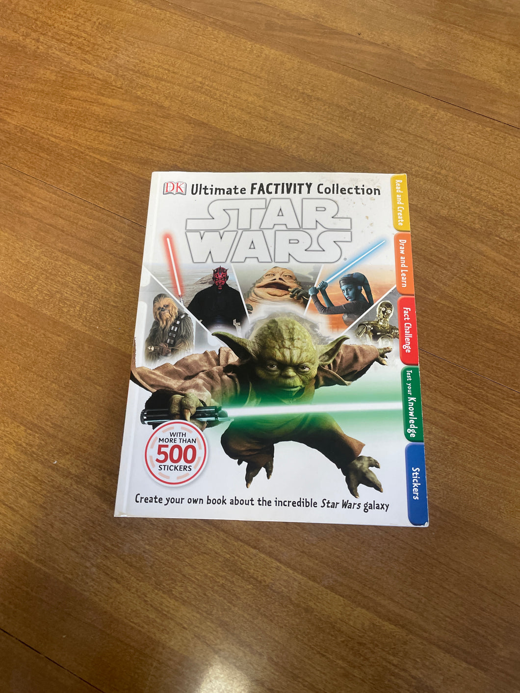Star Wars books Still has stickers