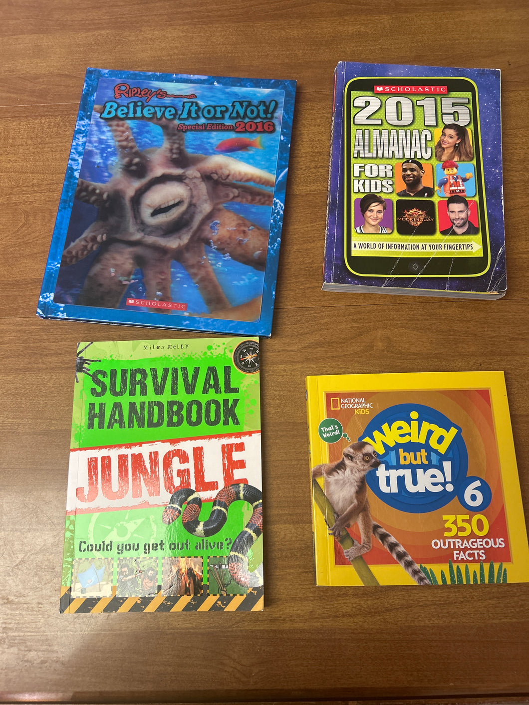 4 fact kids books