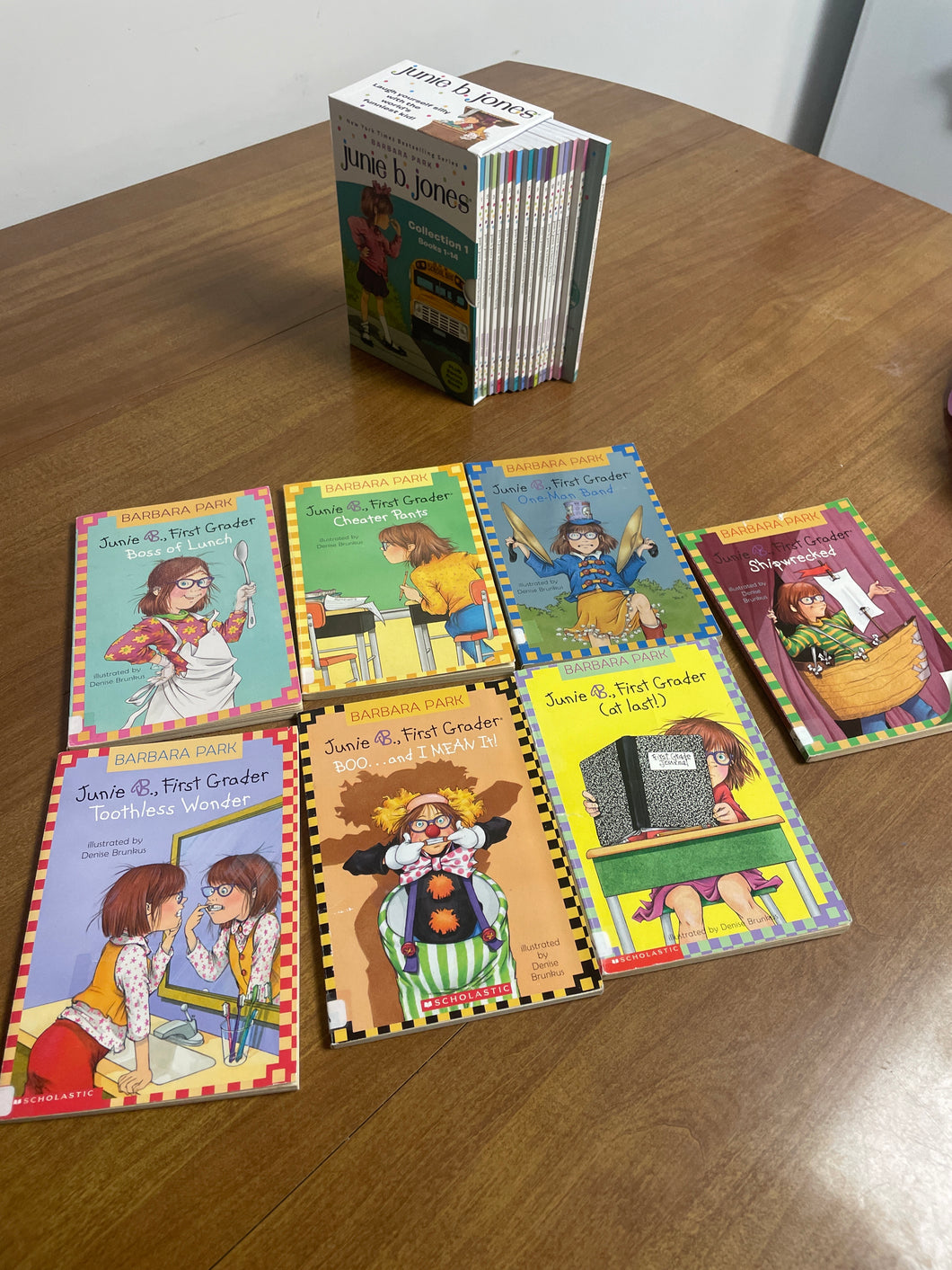 June b. Jones (1-14) set 7 first grade books
