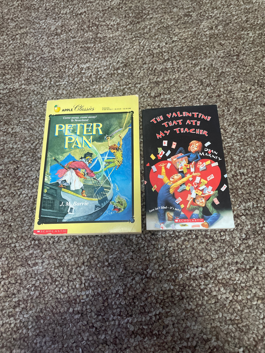 Classic Peter pan Valentine ate teacher
