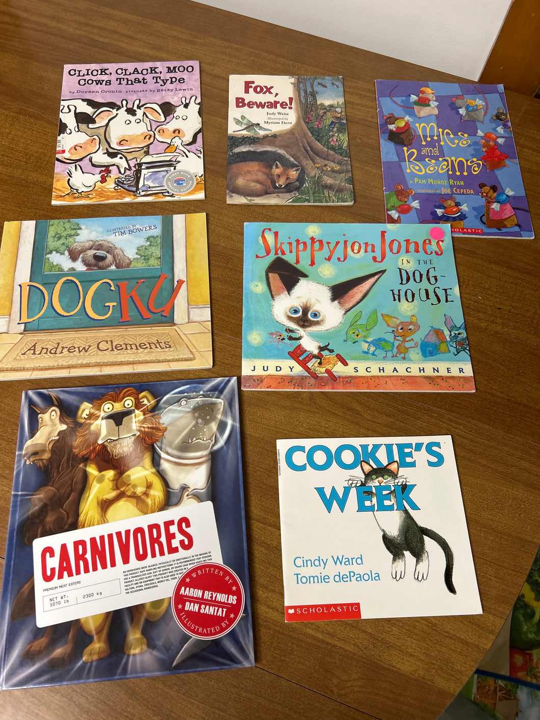7 animal books