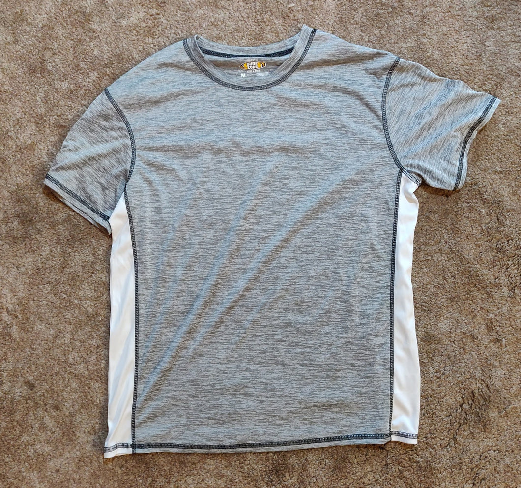 Surf Zone Grey Swim Shirt - size Mens M