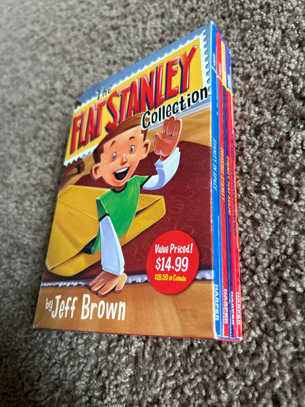 Flat Stanley Collection set of 4