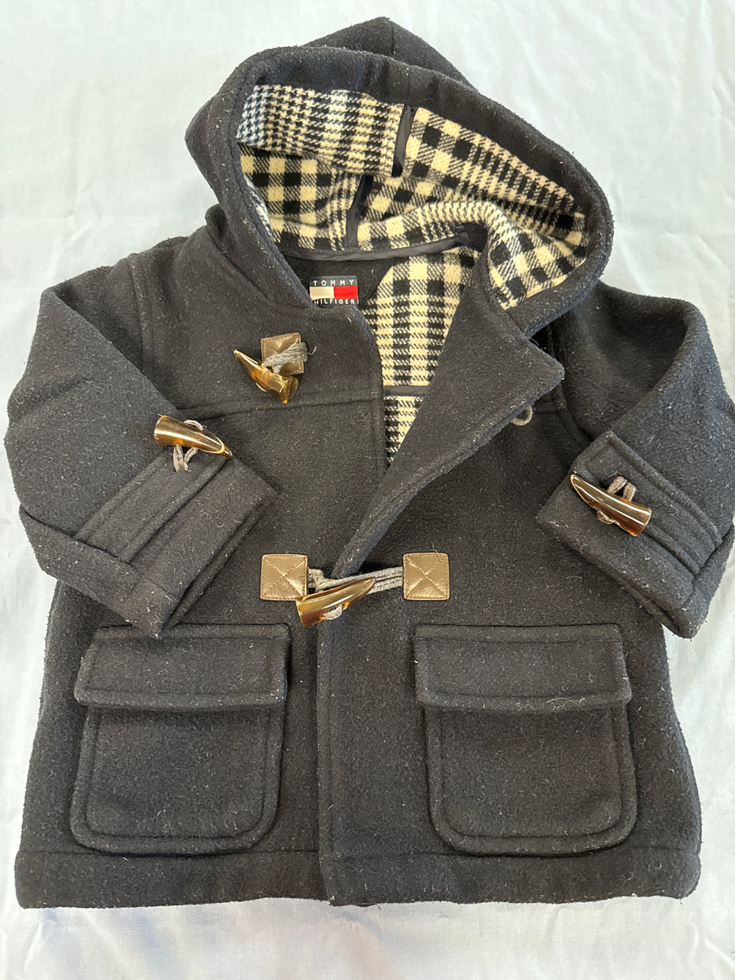 Navy wool peacoat TOMMY HILFIGER - size 18-24 Months