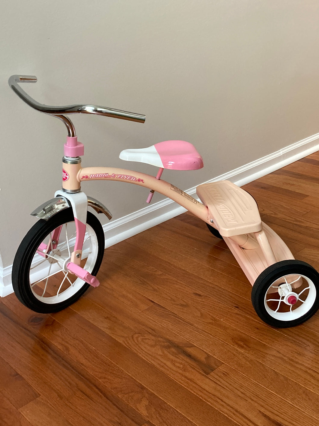 Radio Flyer pink dual deck tricycle Orig. $70