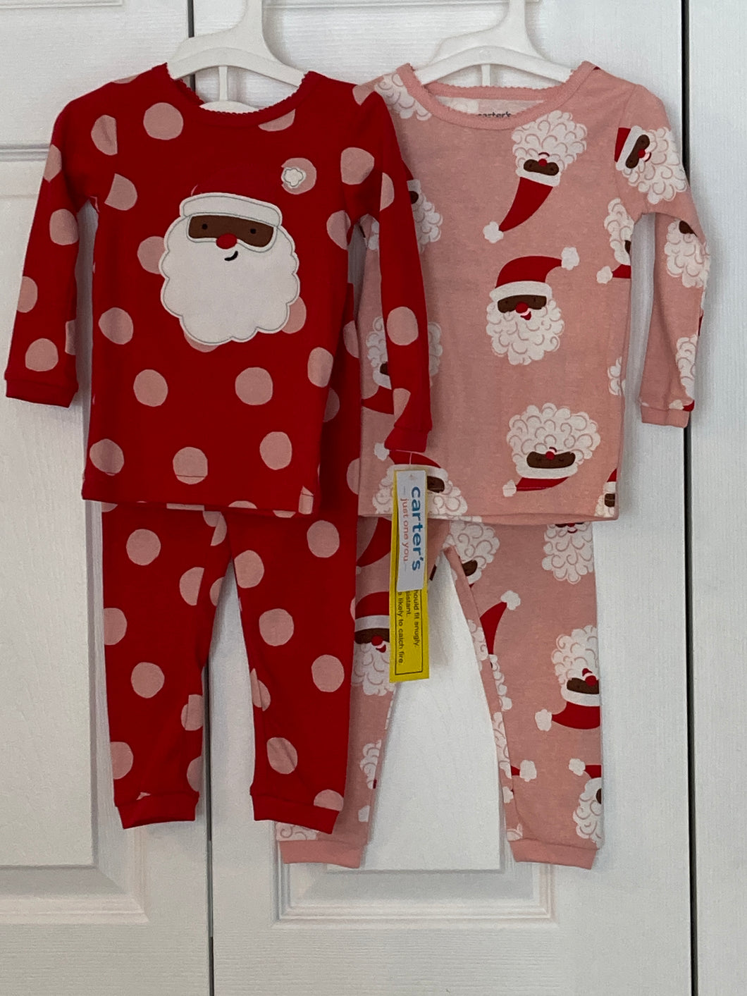 Carters pajamas 2 pair 2 piece sets NEW - size 12 Months
