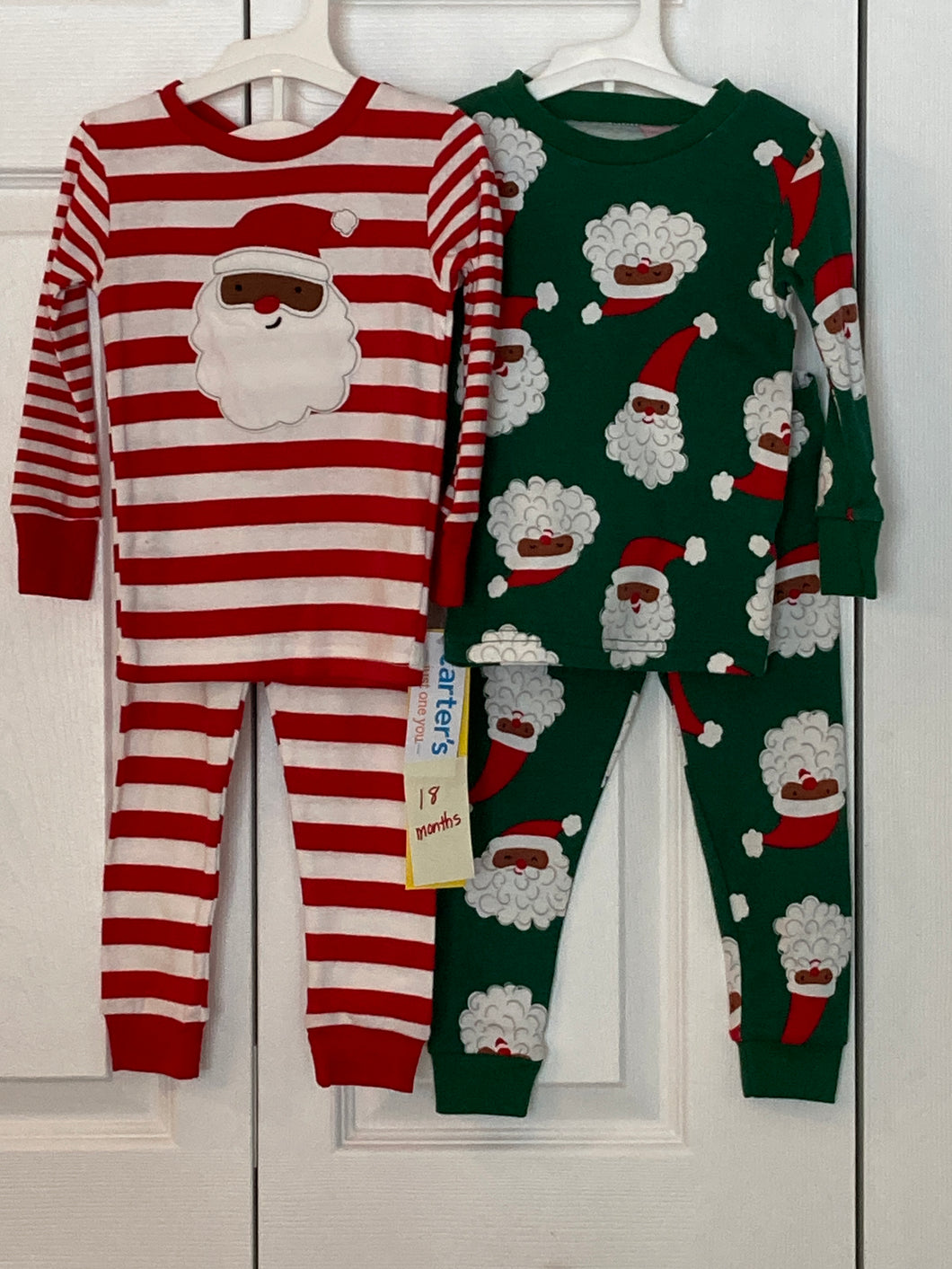 Carters pajamas 2 pair 2 piece sets NEW - size 18 Months