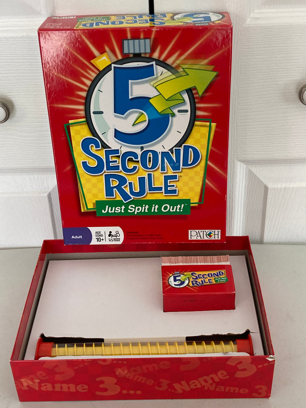 5 Second rule-Just spit it out Age 10+ reg. $19