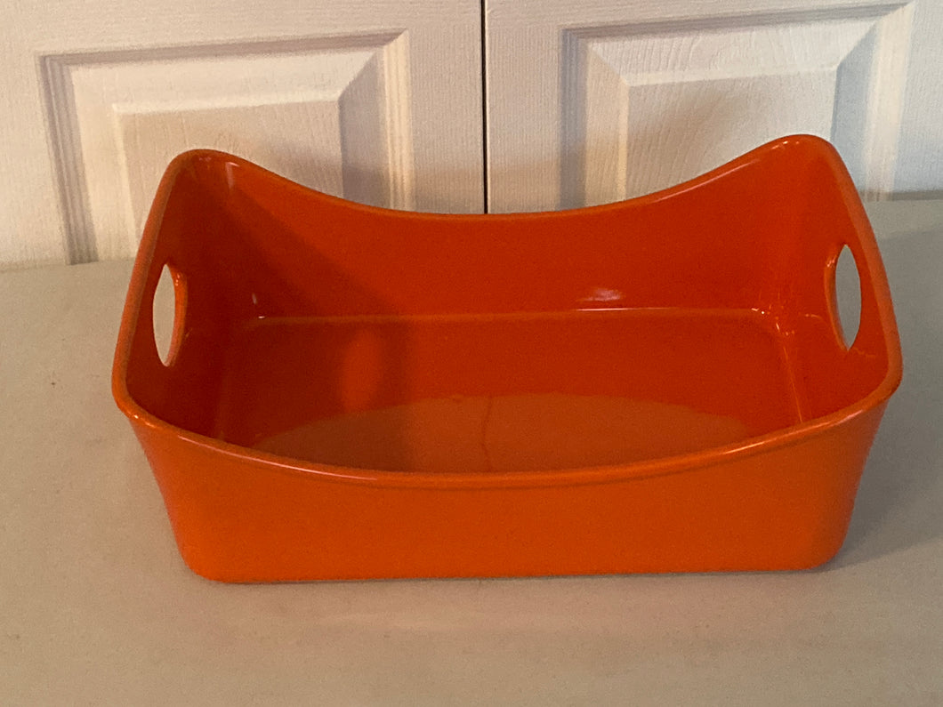 RACHEL Ray 9x12 ceramic bakeware one use