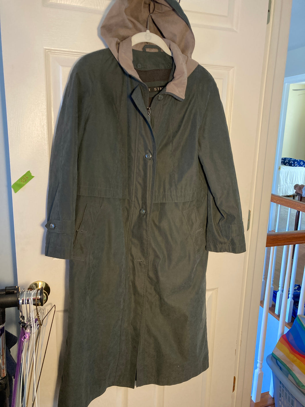 coat Fleet St. All weather w/remov lining - size Women S (4-6)
