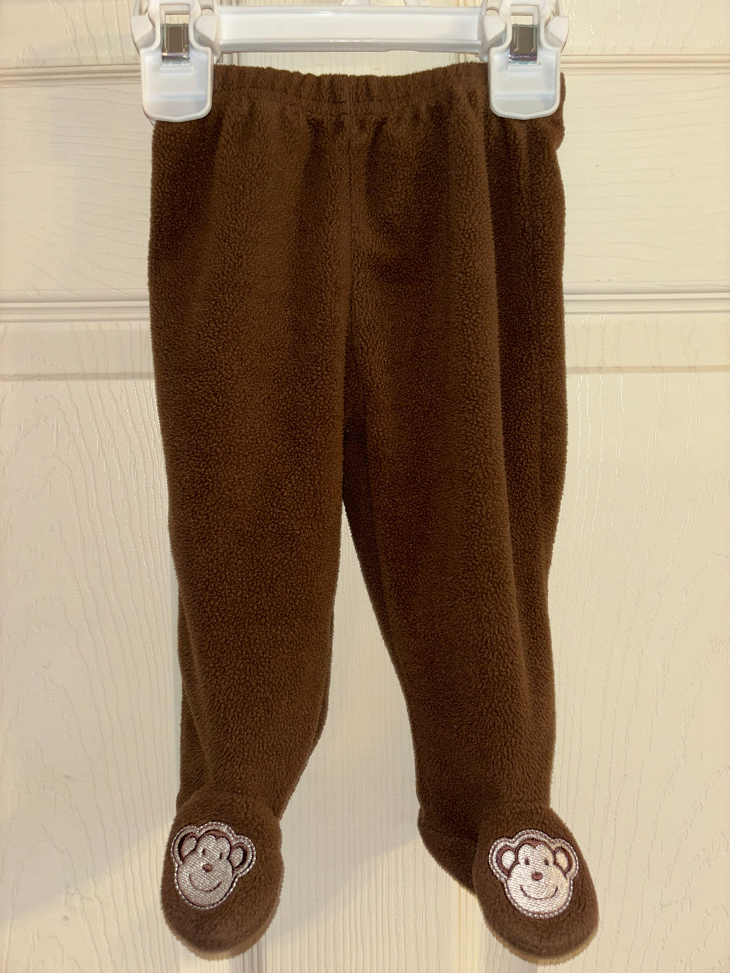 Unknown Brand Brown Fleece Pants - size 6 Months