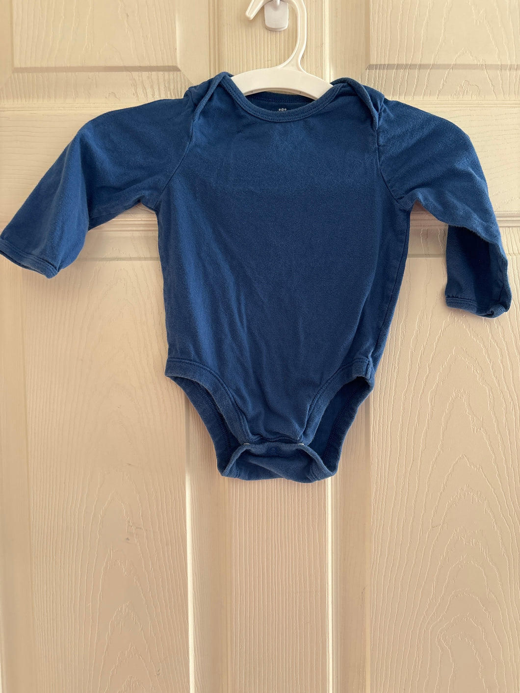 Old Navy Navy Long Sleeve Onesie - size 12-18 Months