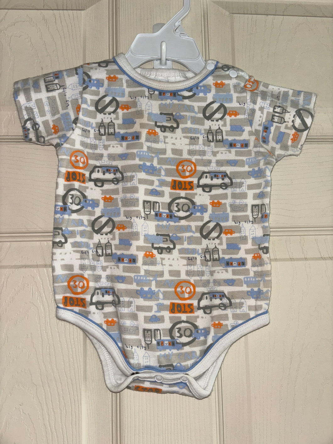 Cuddle Bear Transportation Onesie - size 12 Months
