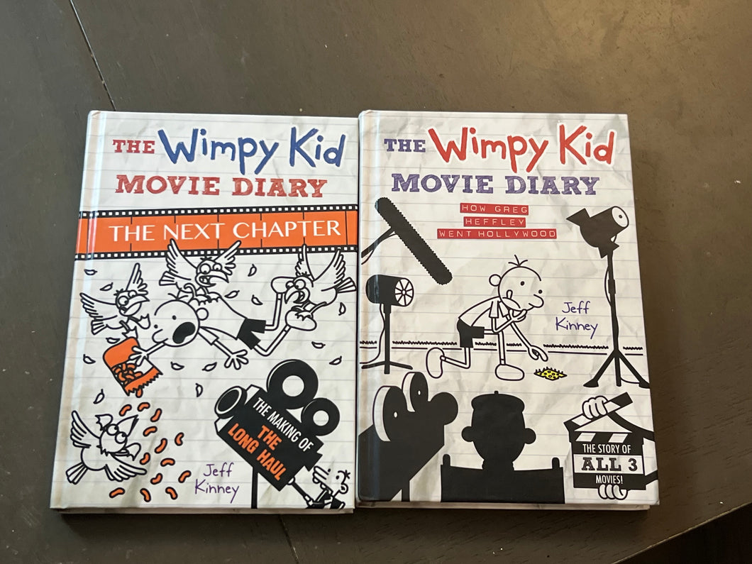 Diary of a wimpy kid Movie diary books