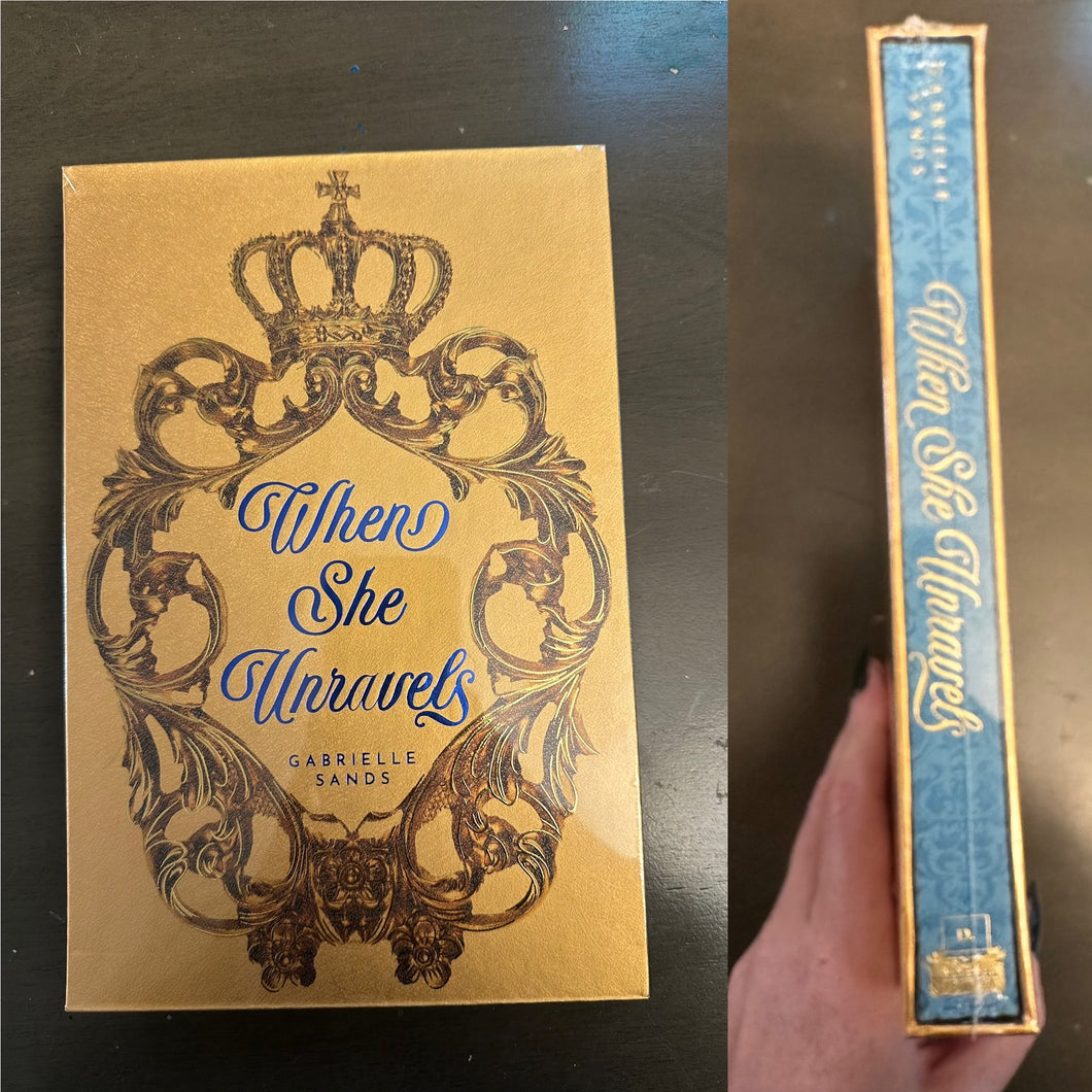 Bookish box NEW When she unravels