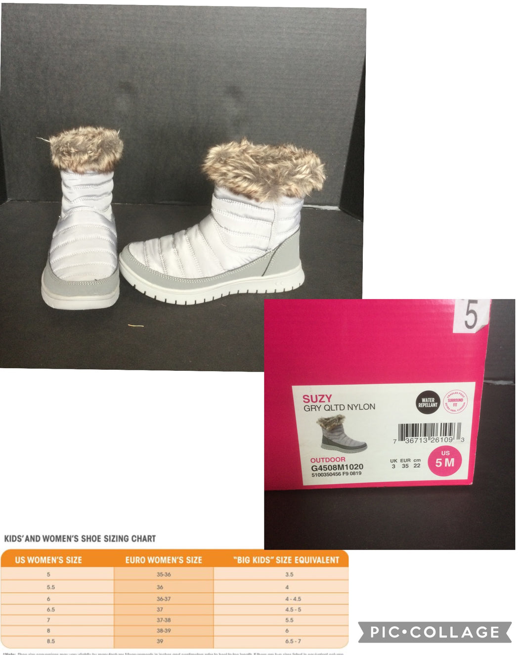 NIB Ryka Womens SIZE 5 Winter Boot