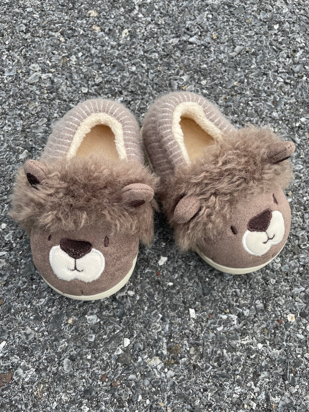 Lion Slippers Size 5 - size Shoes-toddler 5