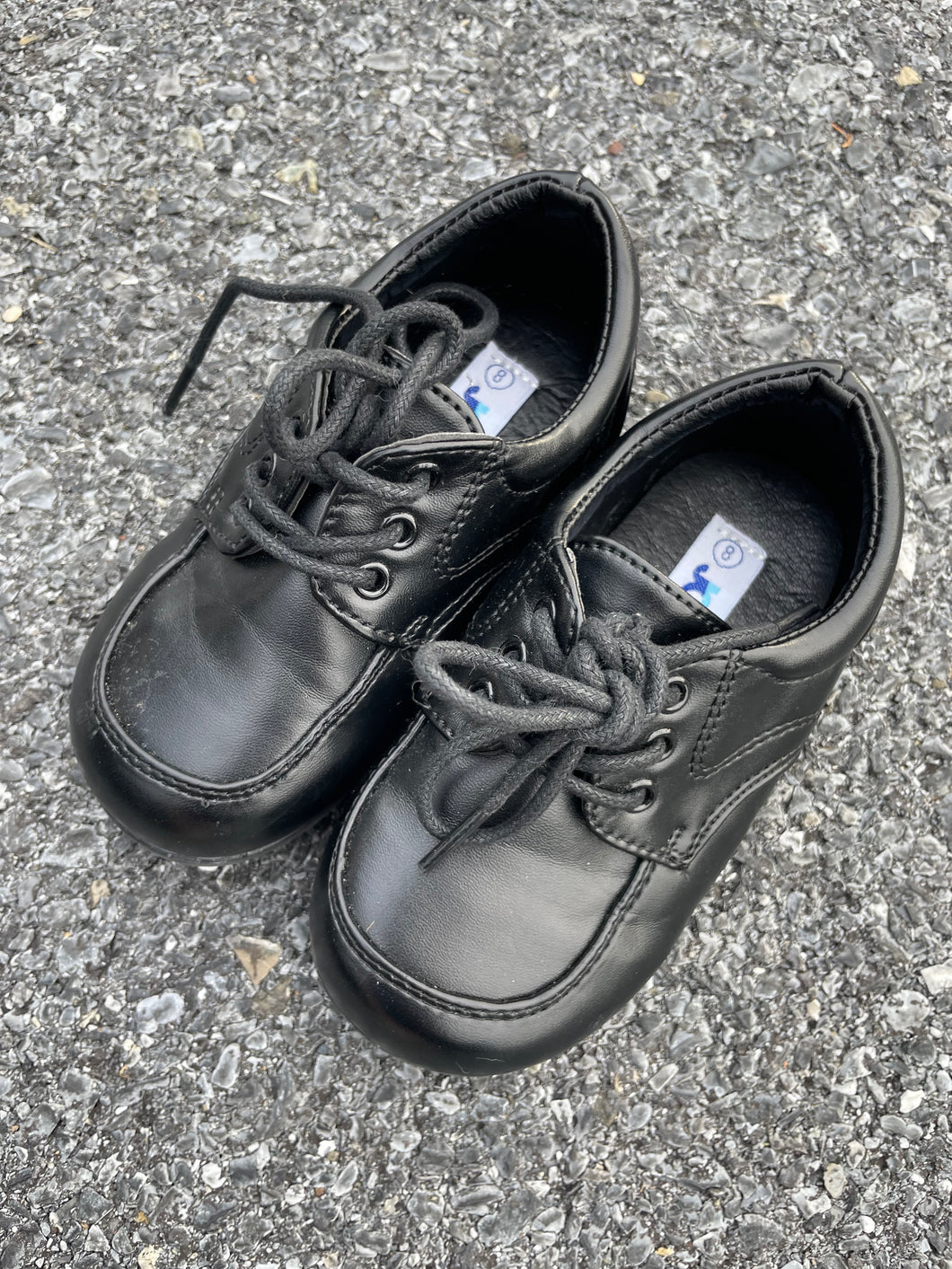 Josmo Black Dress Shoes - size Shoes-toddler 8