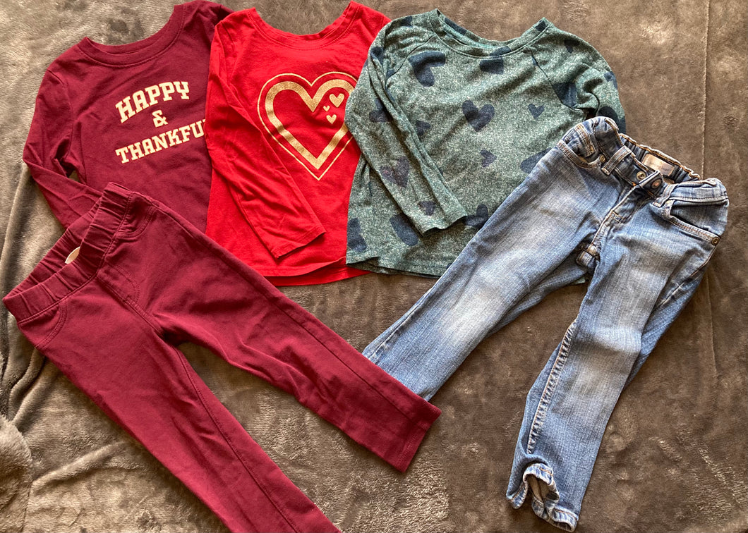 Long sleeve shirts/pants - size 3T