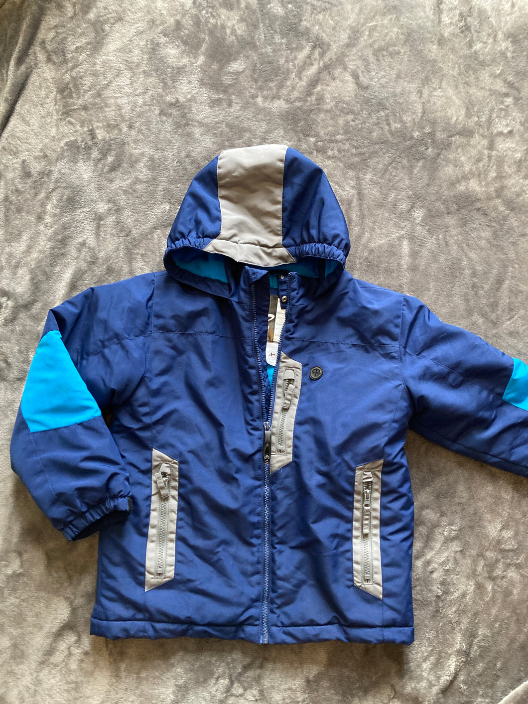Blue winter coat - size Kids 6