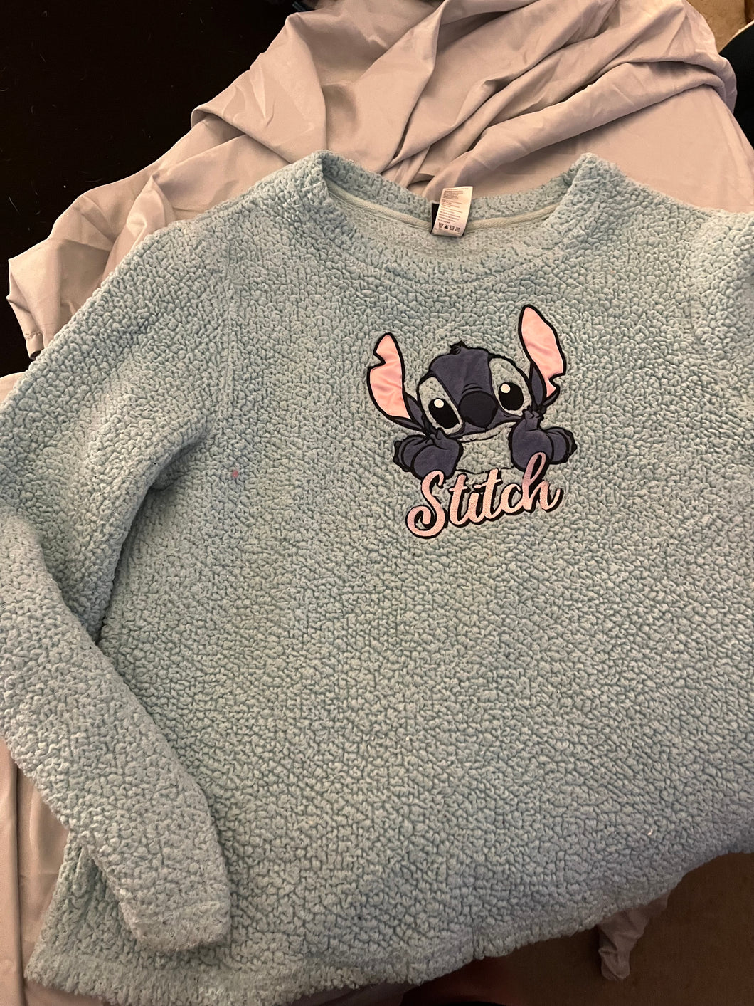 Stitch fleece - size Kids 12