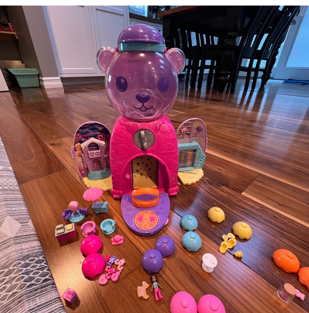 Polly Pocket Bear Gumball Machine