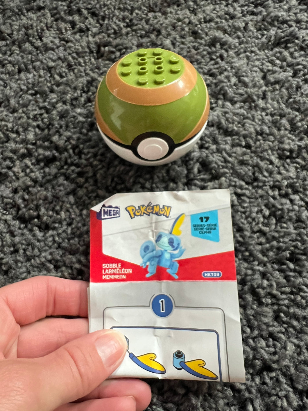Mega Pokemon Sobble Set