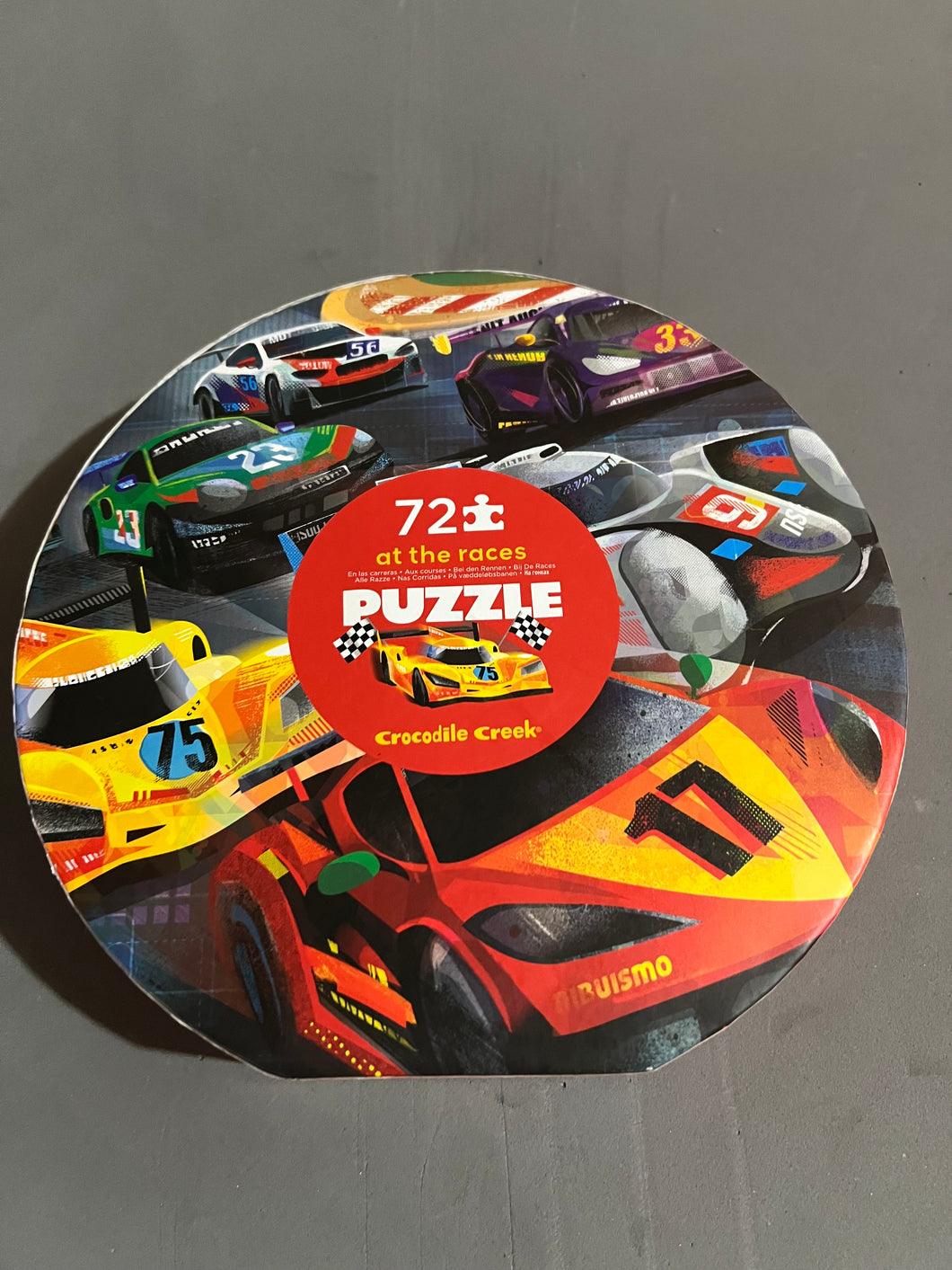 Crocodile Creek 72 PC Race Car Puzzle