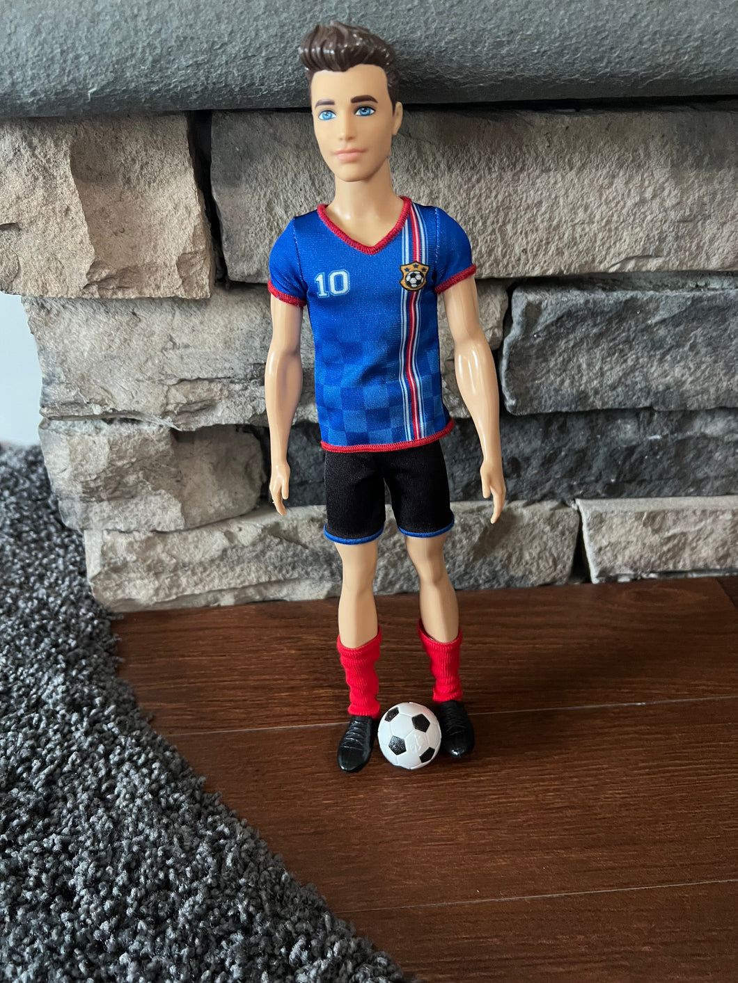 Soccer Ken with Ball