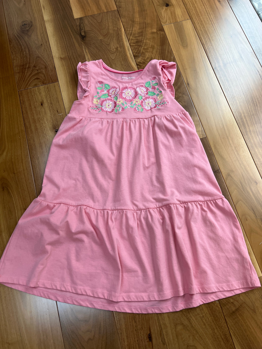 Tommy Bahama Pink Flower Dress - size Kids 10