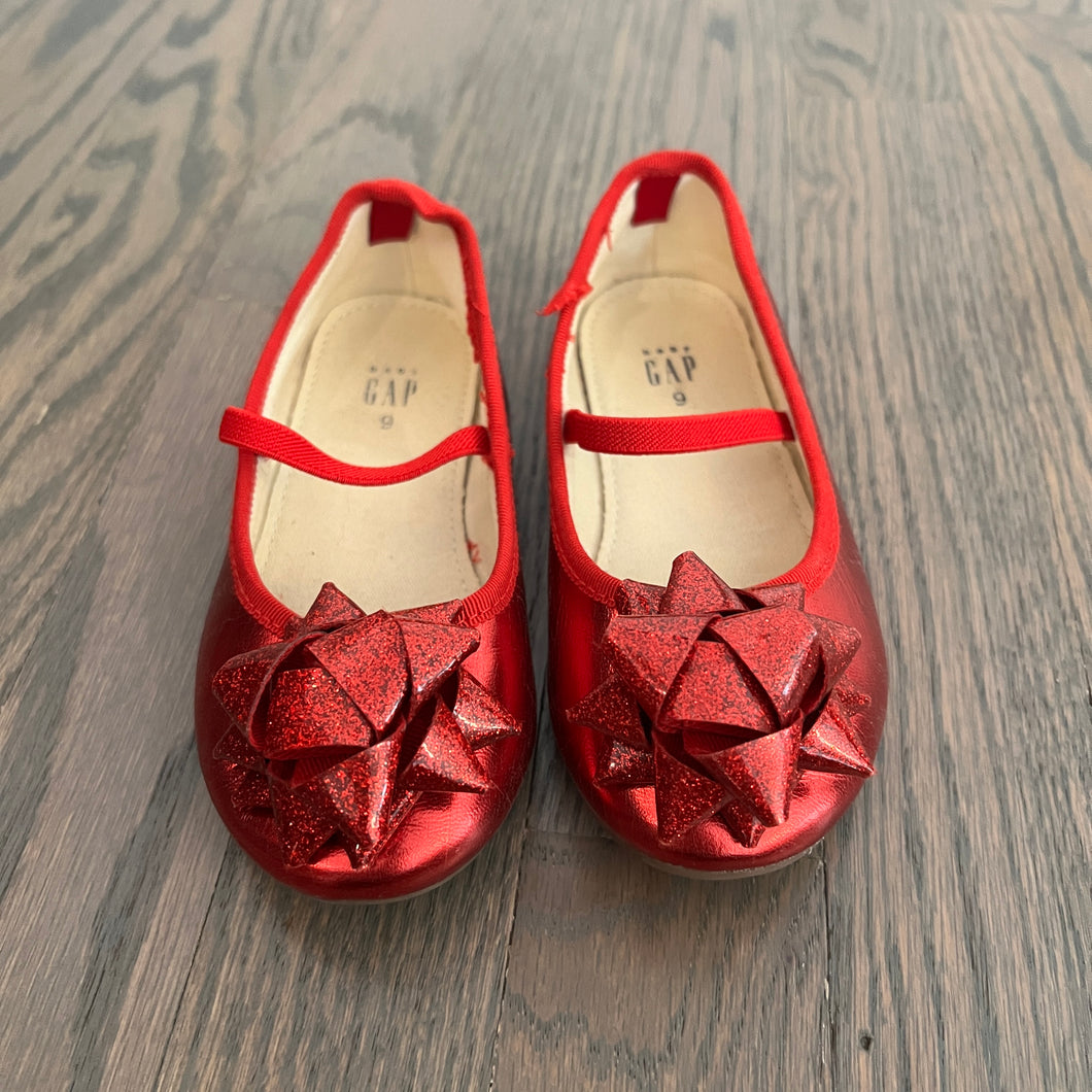 Gap flats Red bow - size Shoes-toddler 9