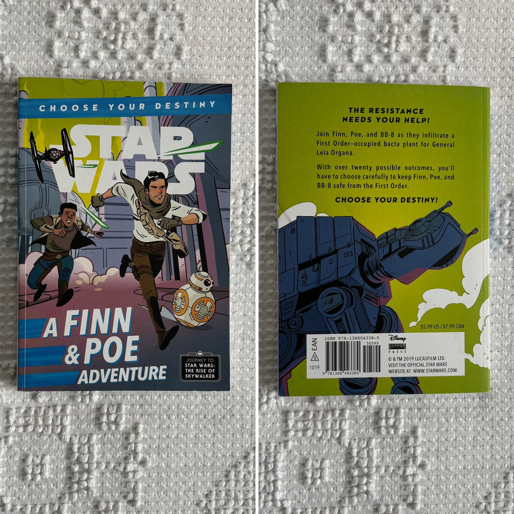 Star wars Finn & Poe Choose your destiny book