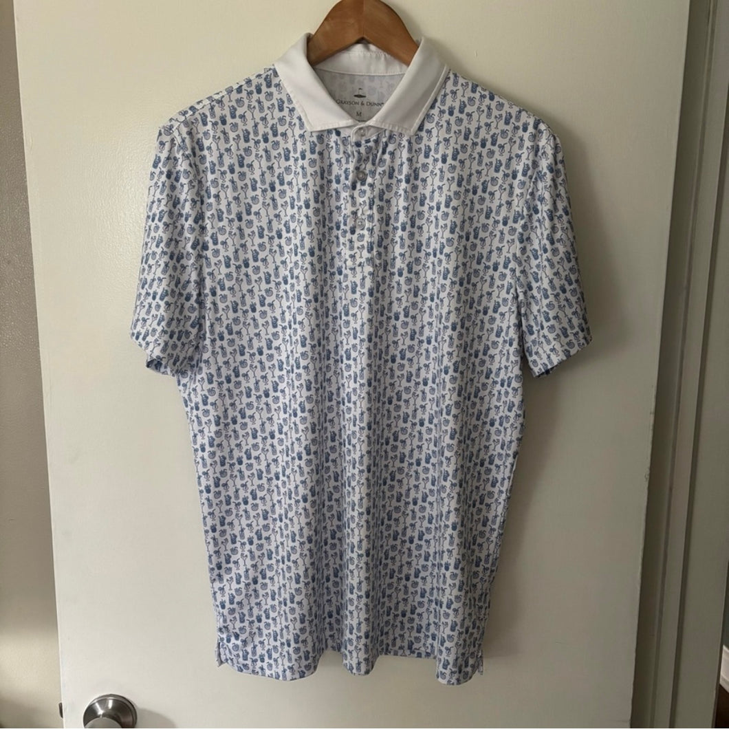 Grayson and dunn Short sleeve golf polo - size Mens M