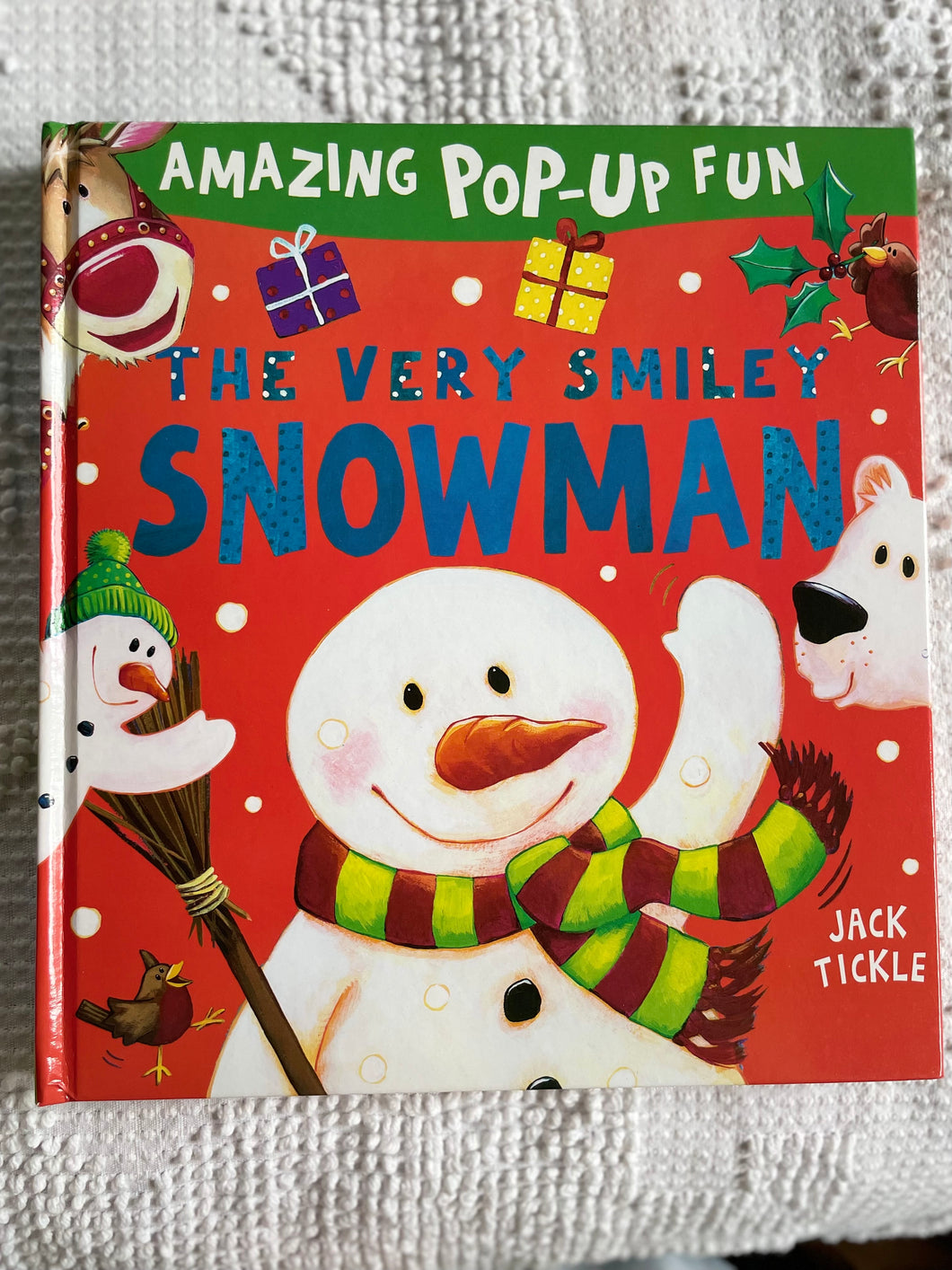 The Very Smiley Snowman Pop Up Christmas book