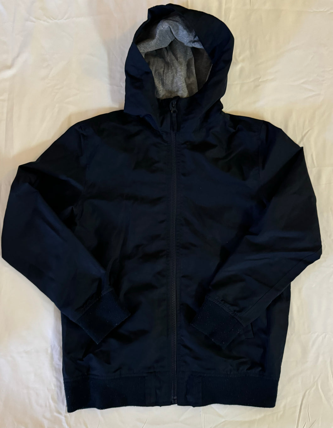 Placenavyfullzip uniform Windbreaker jacket 10-12
