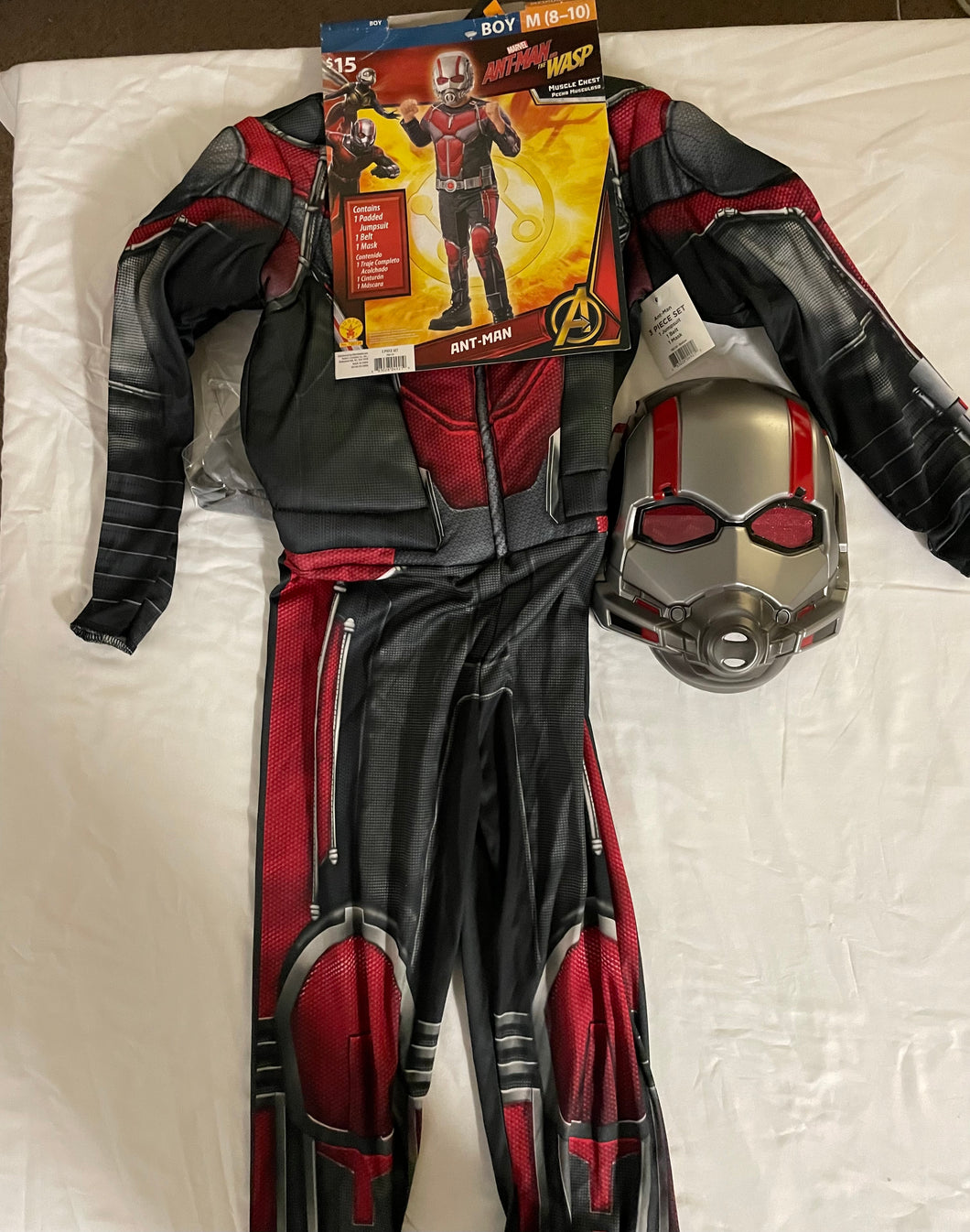 NWT  Boys Antman +Wasp costume S/8-10yrs - size Kids 8