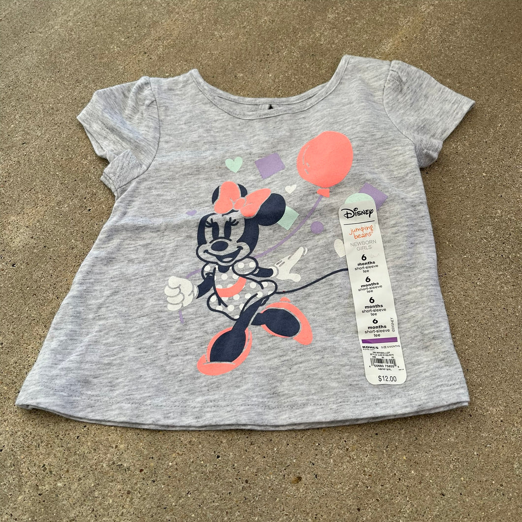 Jumping Beans s/s tee Disney Minnie print NWT - size 6 Months