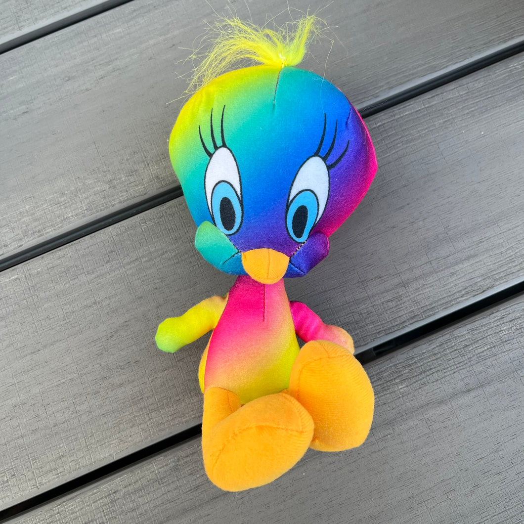 9in Rainbow Tweety Bird