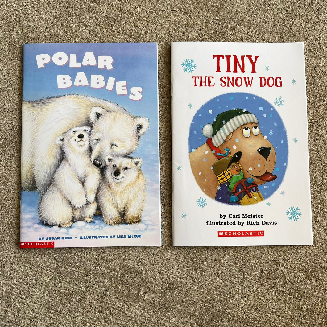 Polar Babies + Tiny the Snow Dog