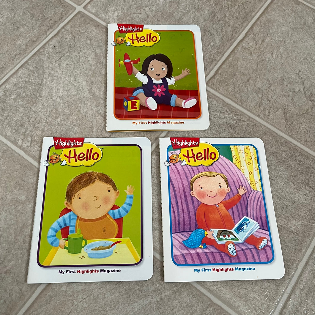 3pc Highlights magazine Hello