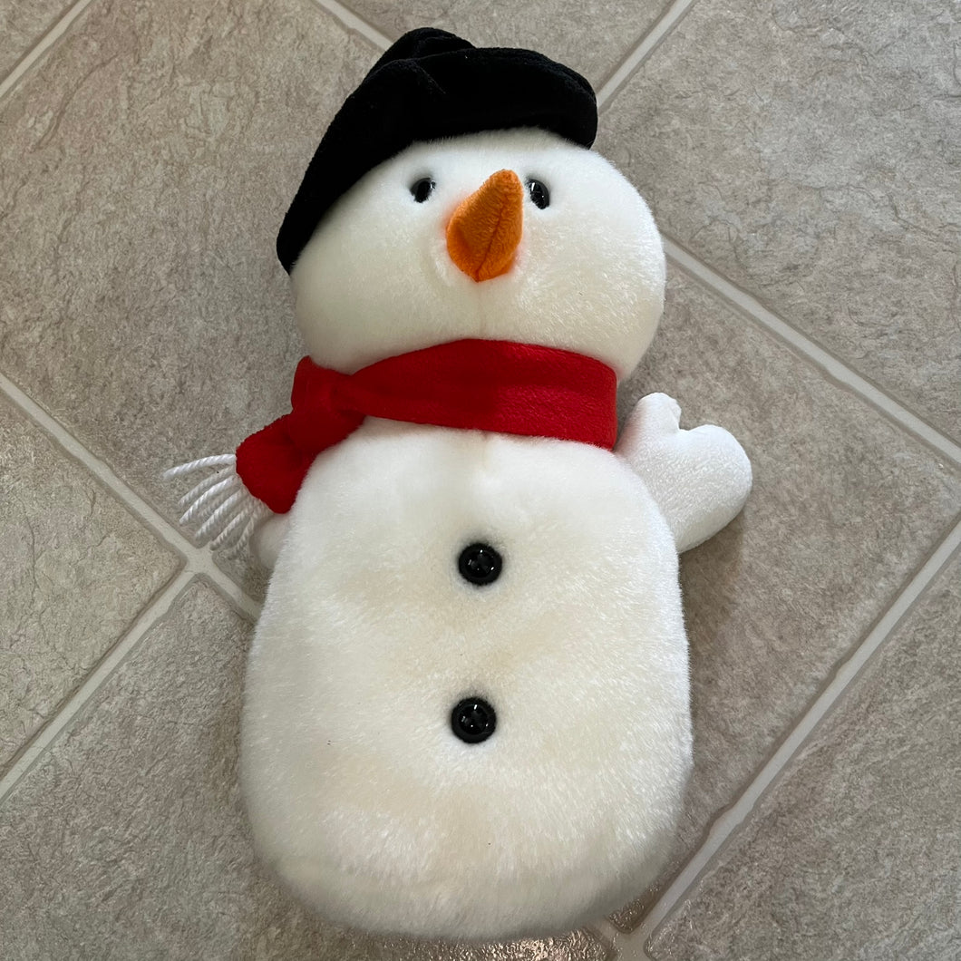 TY 12in fleece snowman