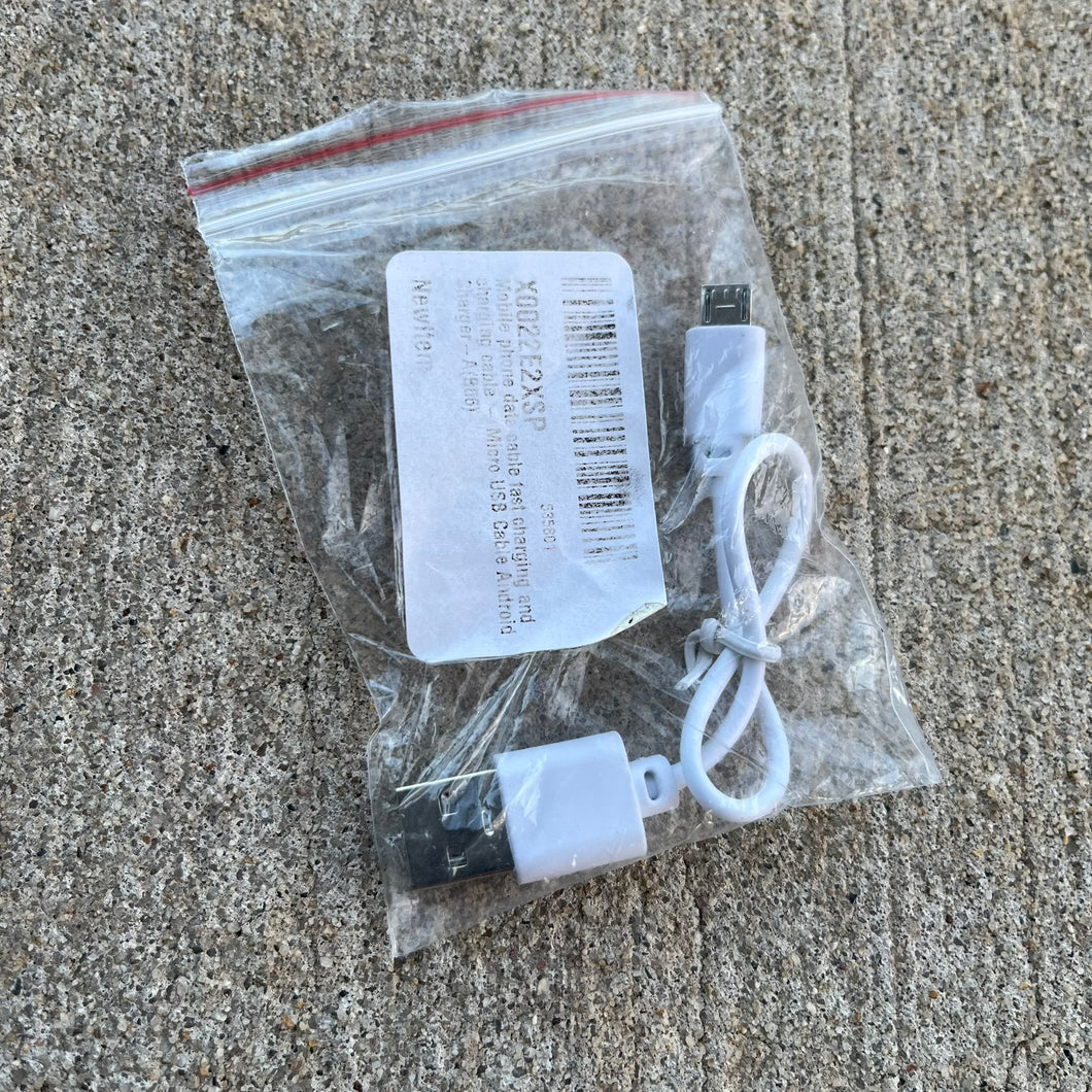 Micro USB with 6in cable NWT
