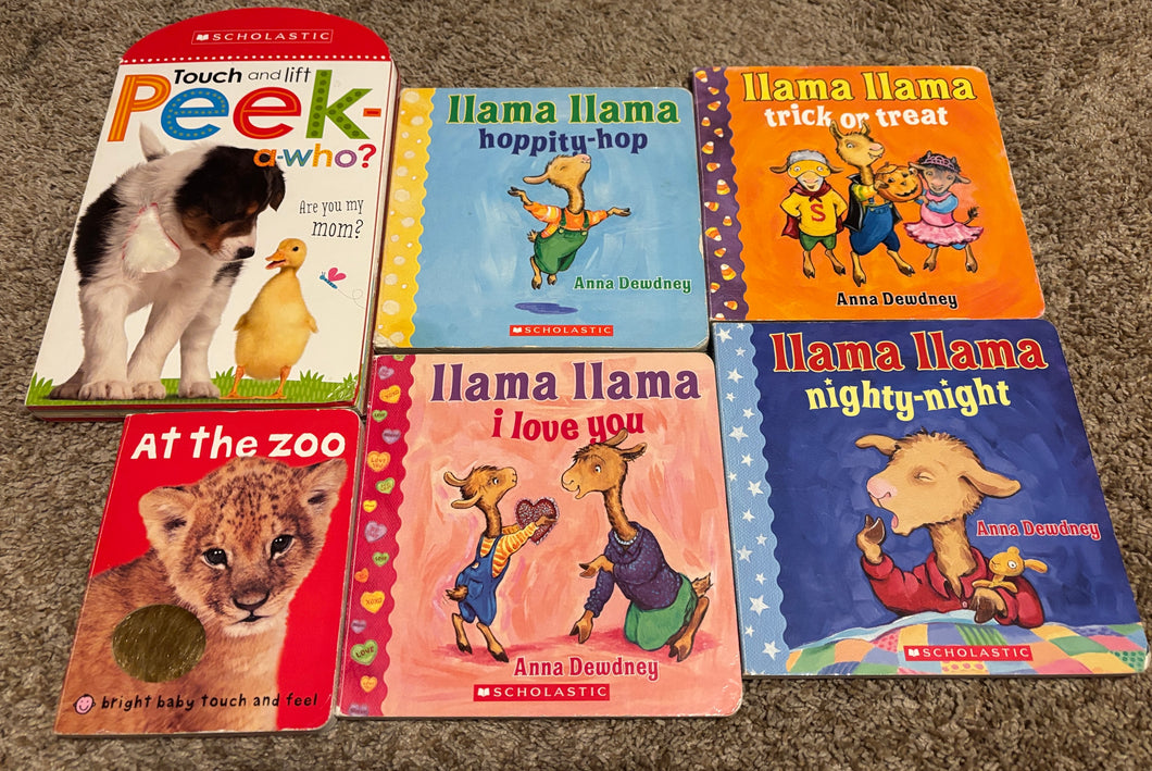 6 board books Llama llama